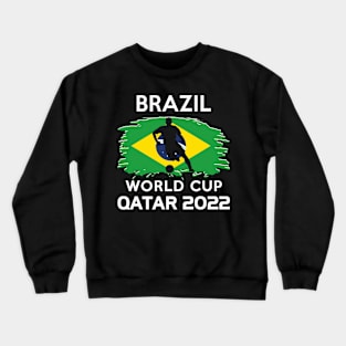 World Cup 2022 Brazil Team Crewneck Sweatshirt